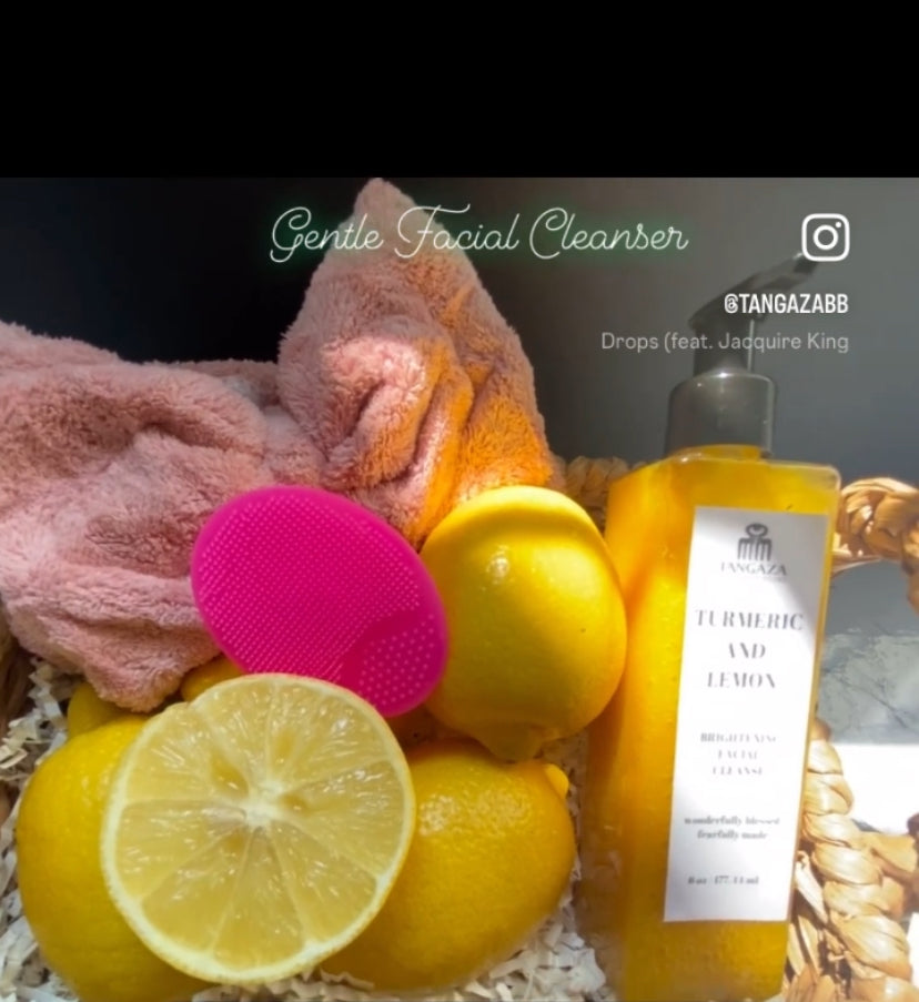 Turmeric and Lemon Facial Cleanse